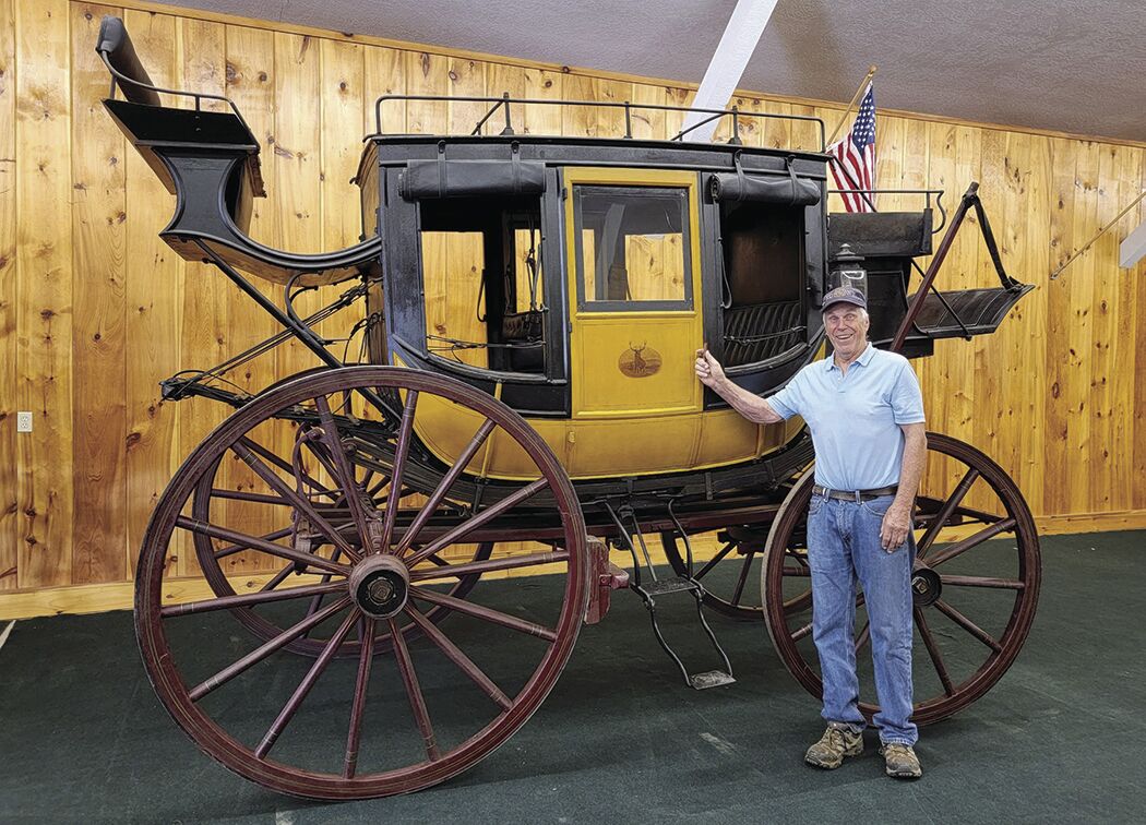 Last stagecoach — No. 605 — to be on display